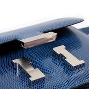 Buy authentic second hand luxury designer Hermès Constance Mini Bleu Saphir Lizard Niloticus Lisse PHW at Labellov.
