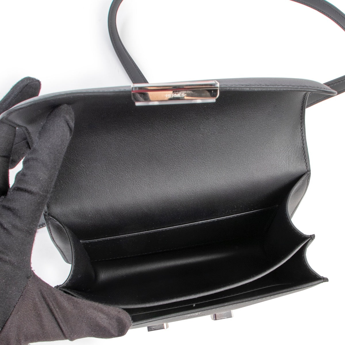 Buy and sell safe online this rare Hermes constance mini with marble lock