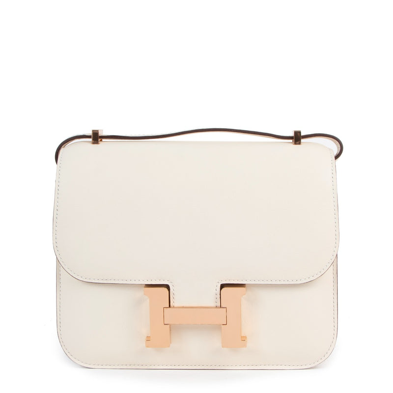 Hermès Constance 18 Mini Nata Swift Rose Gold Hardware