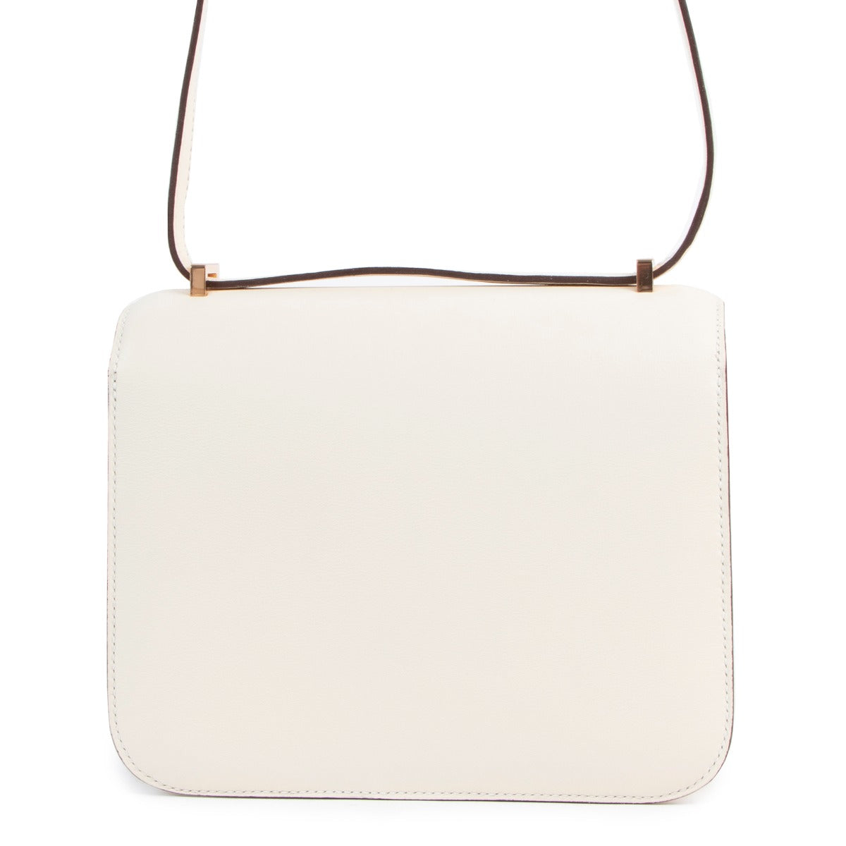 Hermès Constance mini second hand white swift