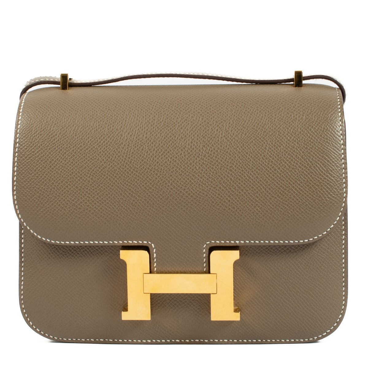 Hermès Constance Mini Etoupe Epsom PHW