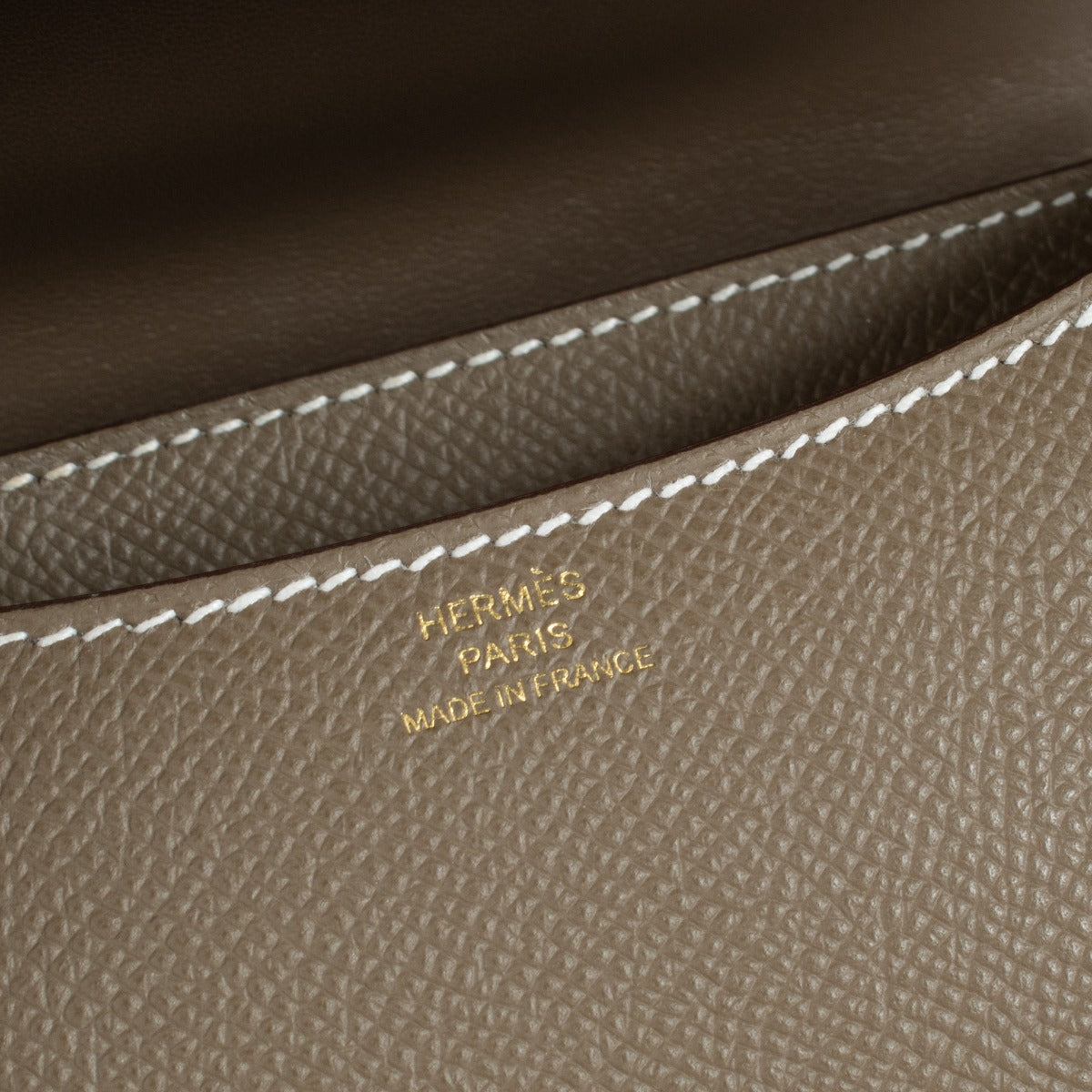 Hermès Constance Mini Etoupe Epsom GHW