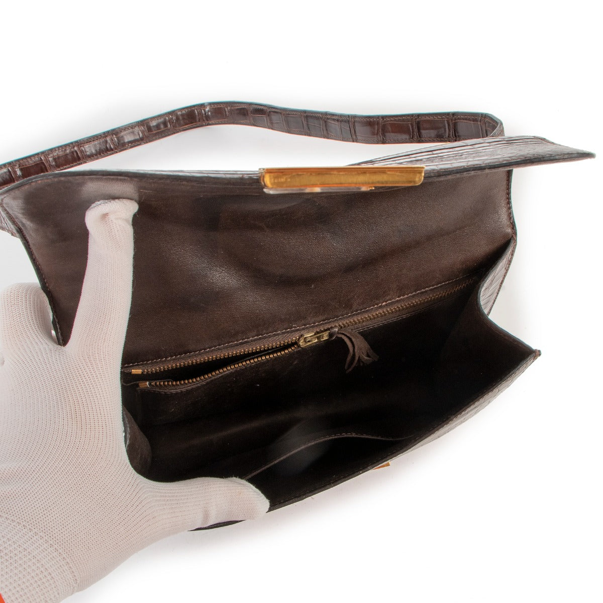 Hermes constance 23 vintage crocodile