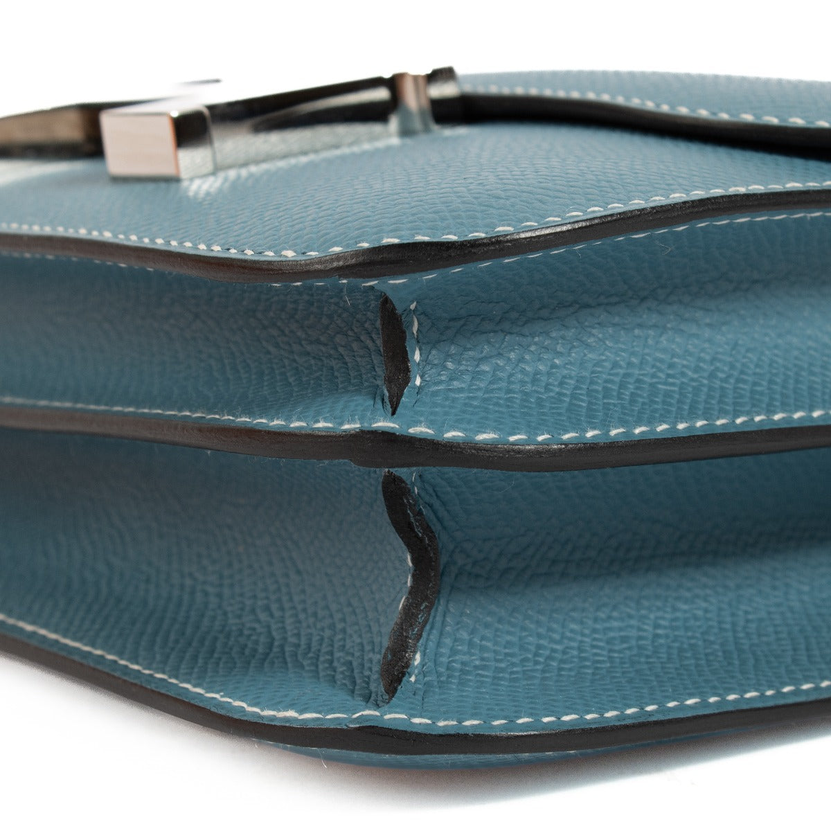 Hermès Constance Mini Nieuw Bleu Jean Epsom PHW
