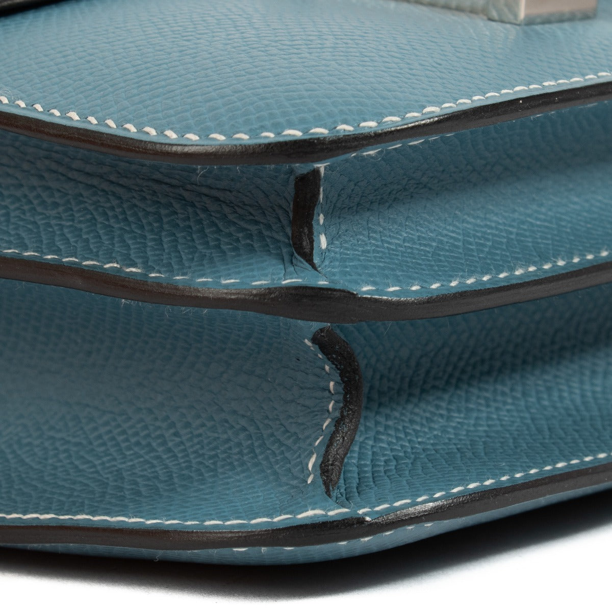 Hermès Constance Mini Nieuw Bleu Jean Epsom PHW
