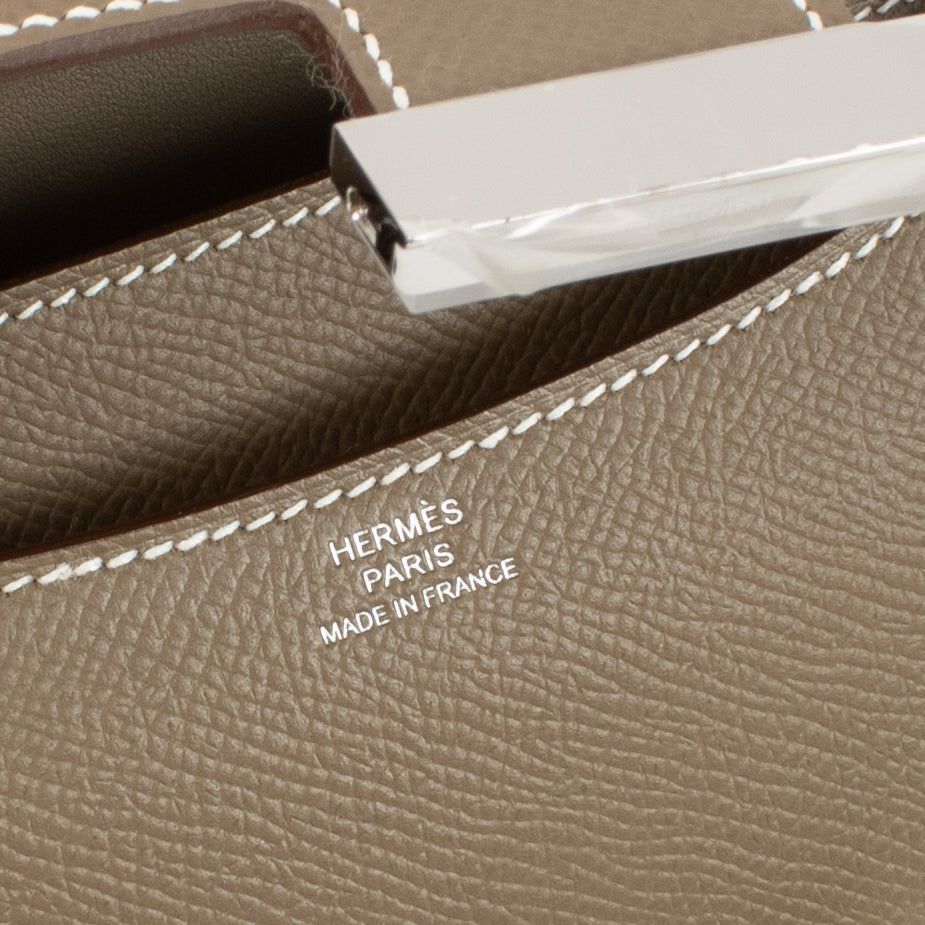 Hermès Constance Mini Etoupe Epsom PHW
