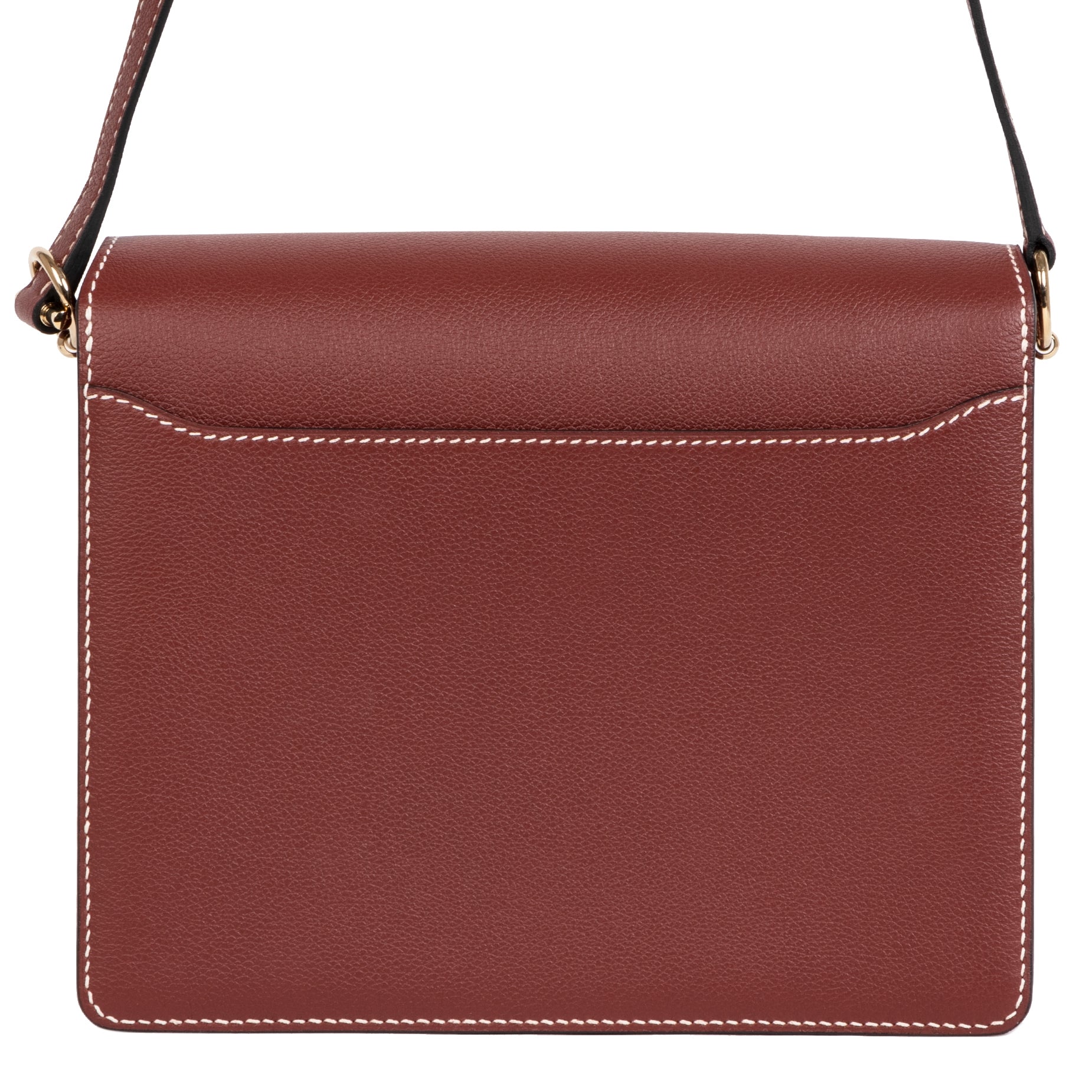 100% authentic Hermès Roulis veau Evercolor Rouge H for the best price online at Labellov