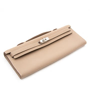 net als nieuw koop veilig online aan de beste prijs Hermès Biscuit Kelly Cut Pochette Clutch