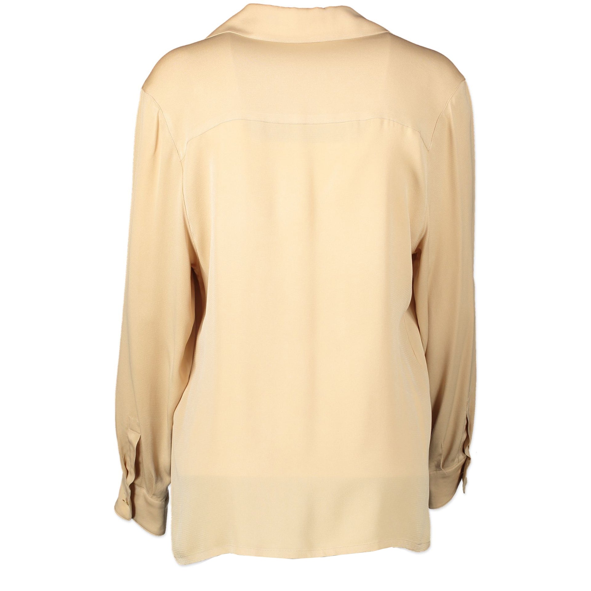 Hermès Camel Blouse