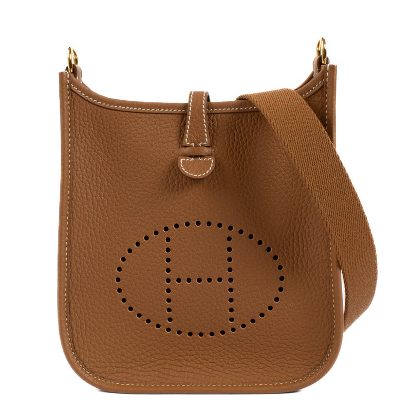 Hermès Evelyne 16 Gold Clemence GHW