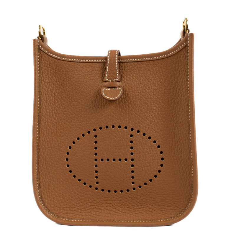 Hermès Evelyne 16 Gold Clemence GHW