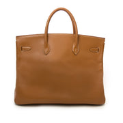 shop safe online your secondhand Hermes Birkin 40 Gold Hermes Veau Grain Lisse GHW