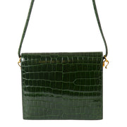 Koop en verkoop Hermès Green Croco Séquana Bag