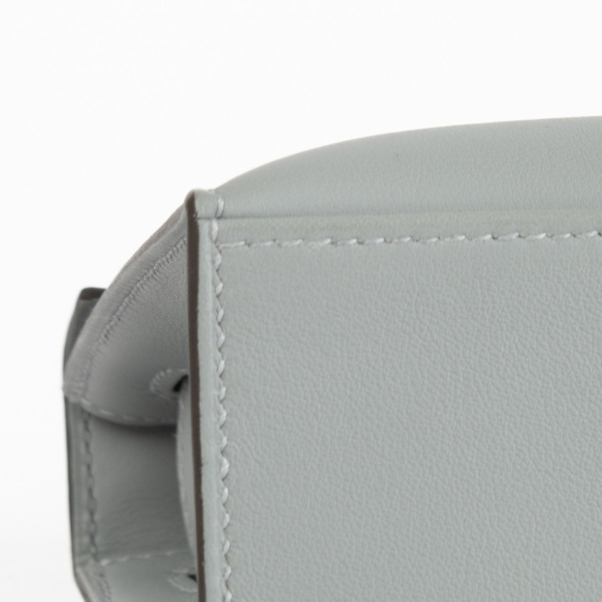 Hermès Kelly Mini Pochette Gris Pantin Swift PHW