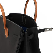 Hermès Birkin HAC 40 Black&Gold&Blue Royale&Lime Togo PHW