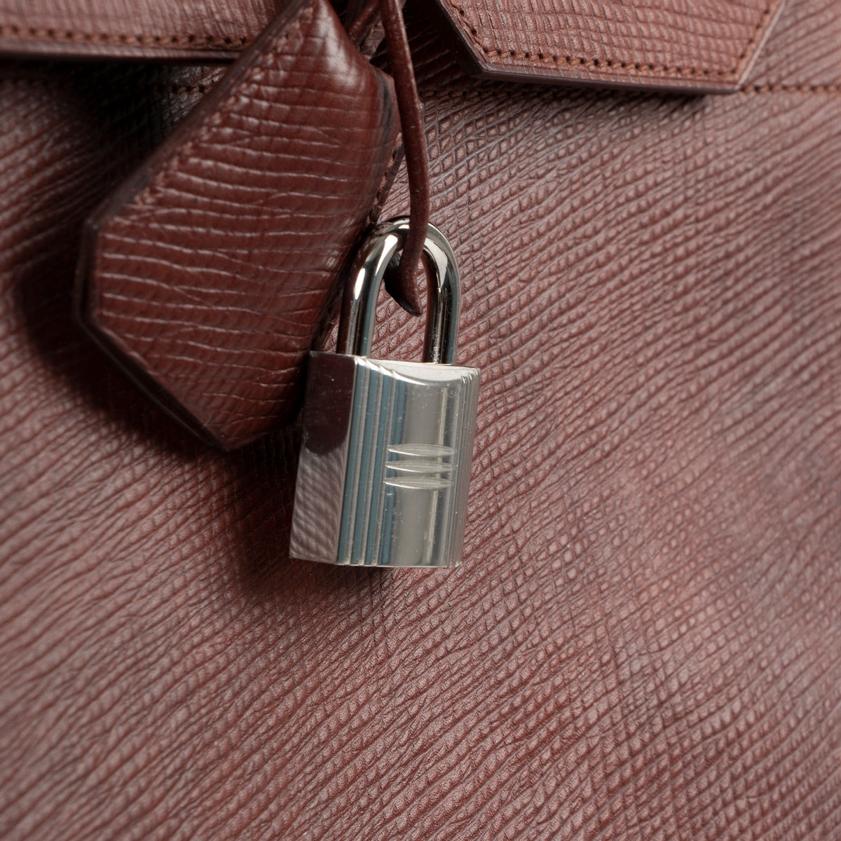 Hermès HAC Haut A Courroies 40 Cuir Volynka Terre PHW