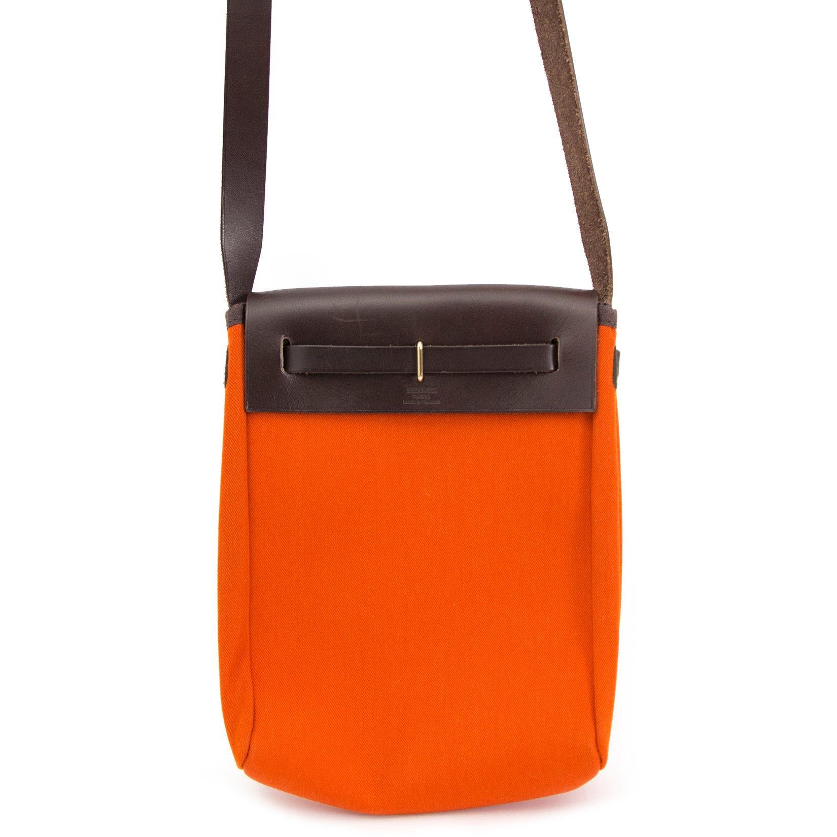 Are you interested in an Hermès Orange & Red Mini Herbag?