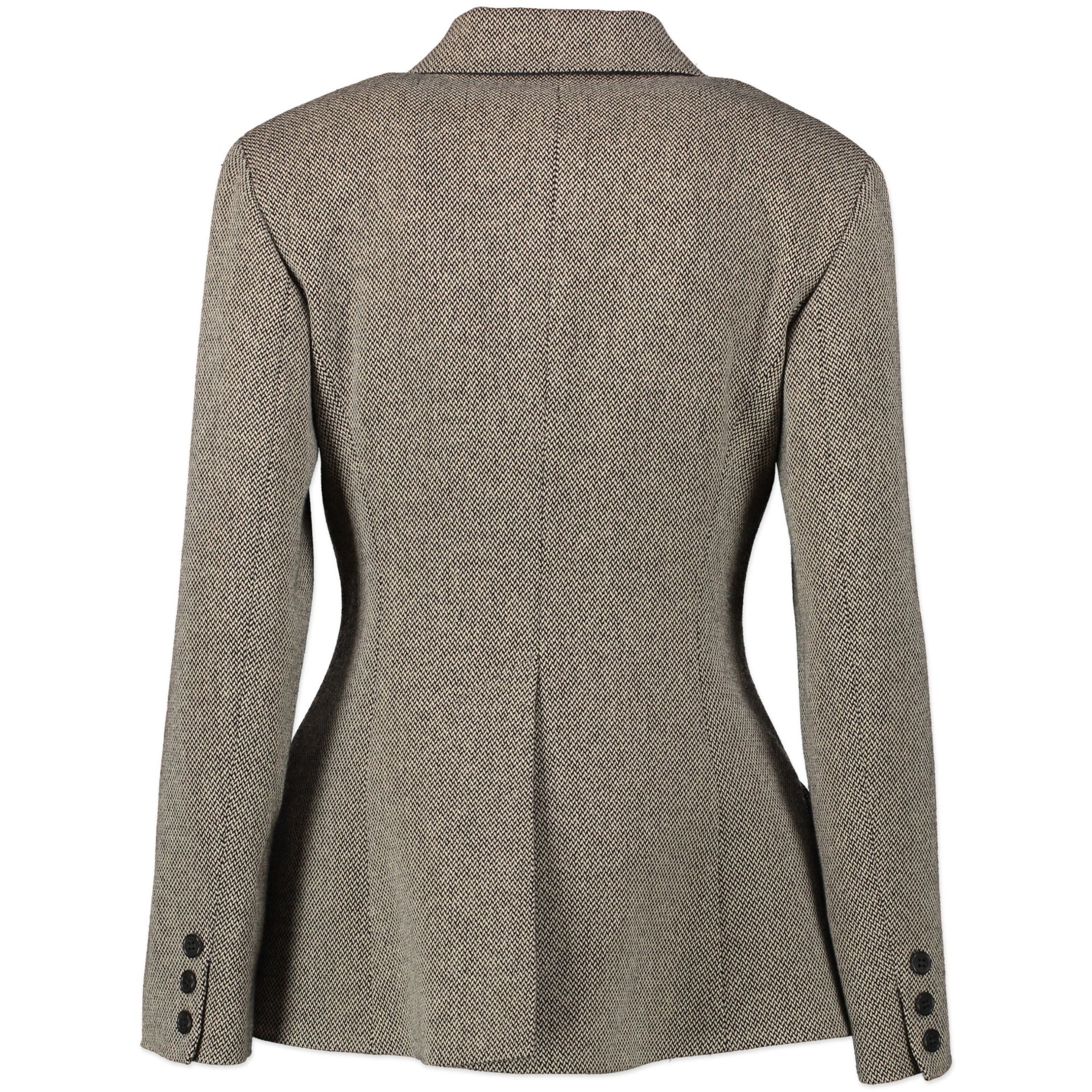Gilet Hermès gris tweed - taille 38