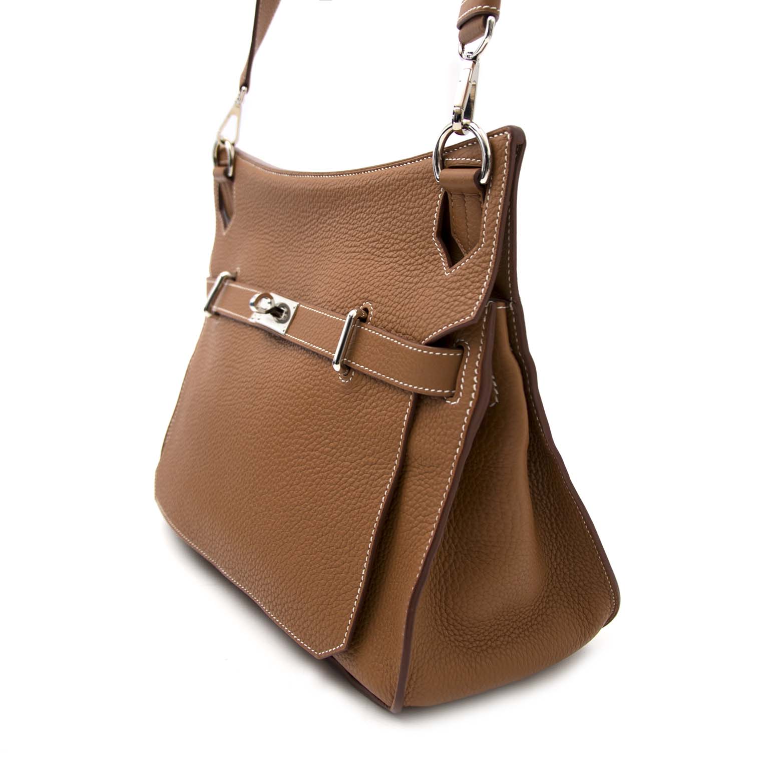 Hermès Jypsiere 37 Gold Clemence PHW