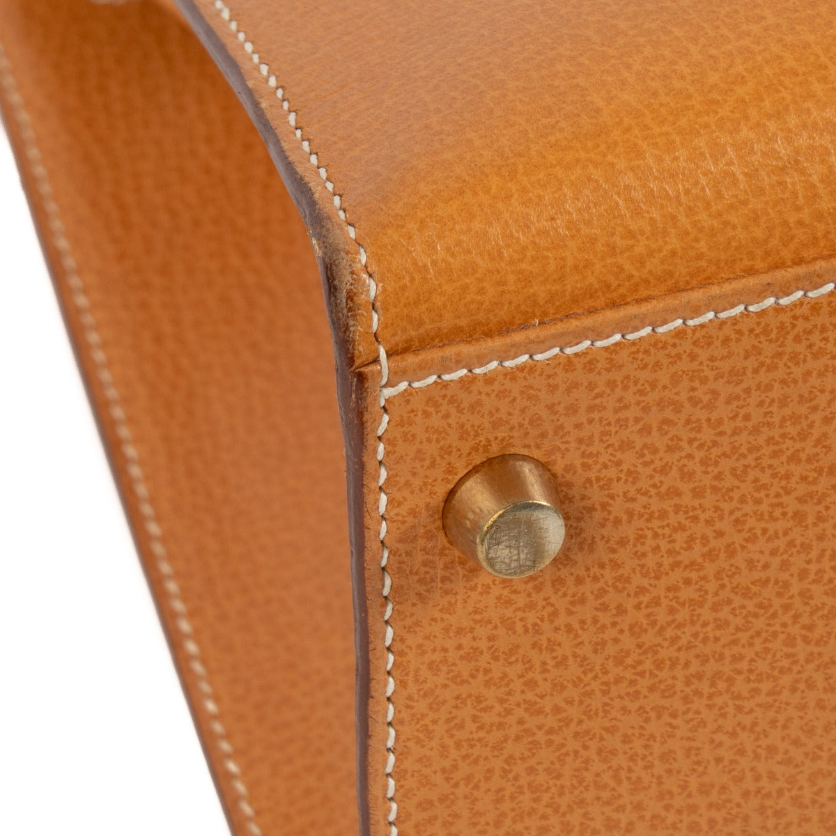 Hermès Kelly 32 Natural Sable Ardennes GHW