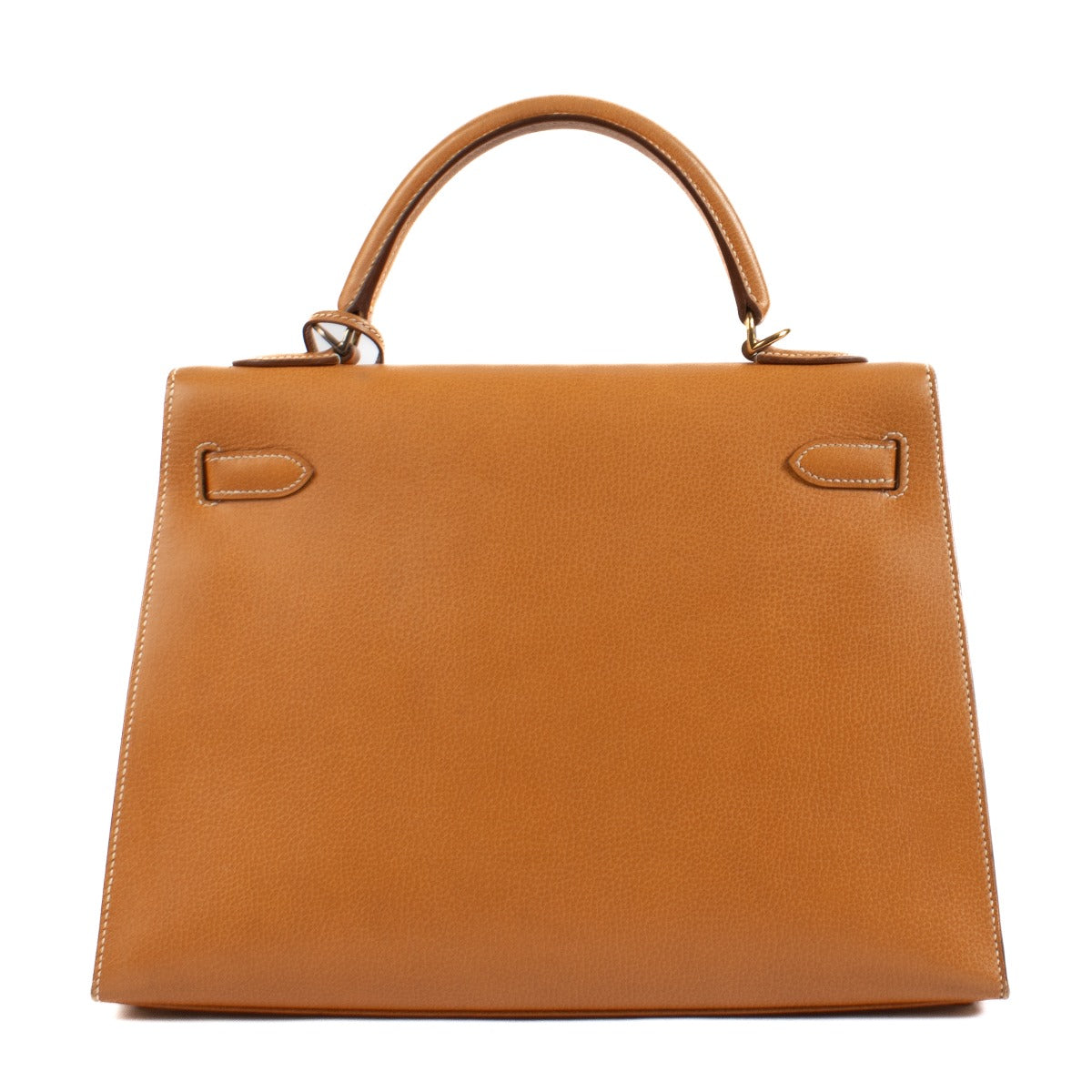 Hermès Kelly 32 Natural Sable Ardennes GHW