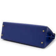 Hermès Kelly 32 Sellier Bleu Electrique Epsom GHW op zoek naar