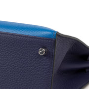 Designer vintage Hermès Limited Edition Kellygraphie Kelly 28 Sellier Letter E Palladium Hardware