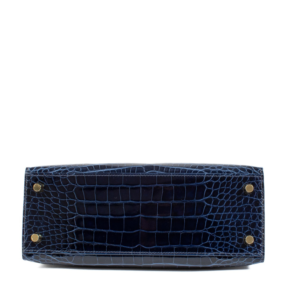 Hermès HSS Kelly 25 Bleu Saphir/Rose Extrême Shiny Alligator GHW