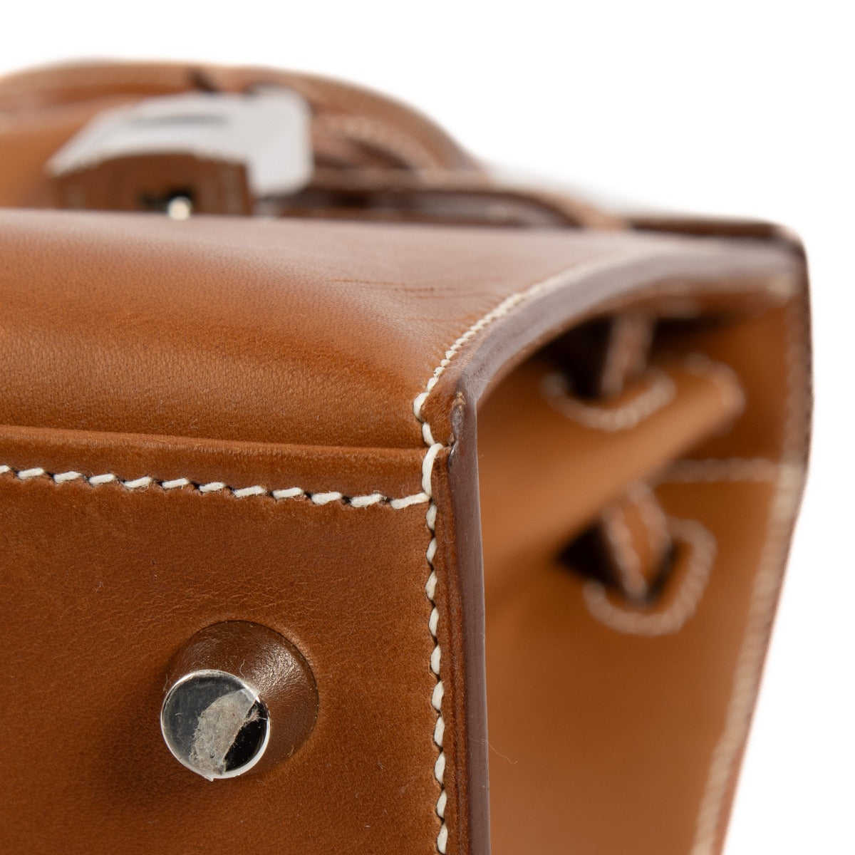 Hermès Kelly 25 Fauve Barenia Accastillage Palladium