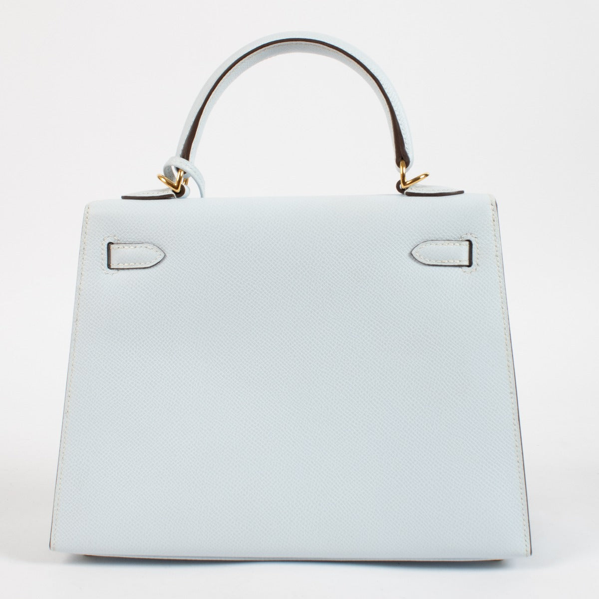 Hermès Kelly 25 Bleu Brume Epsom GHW