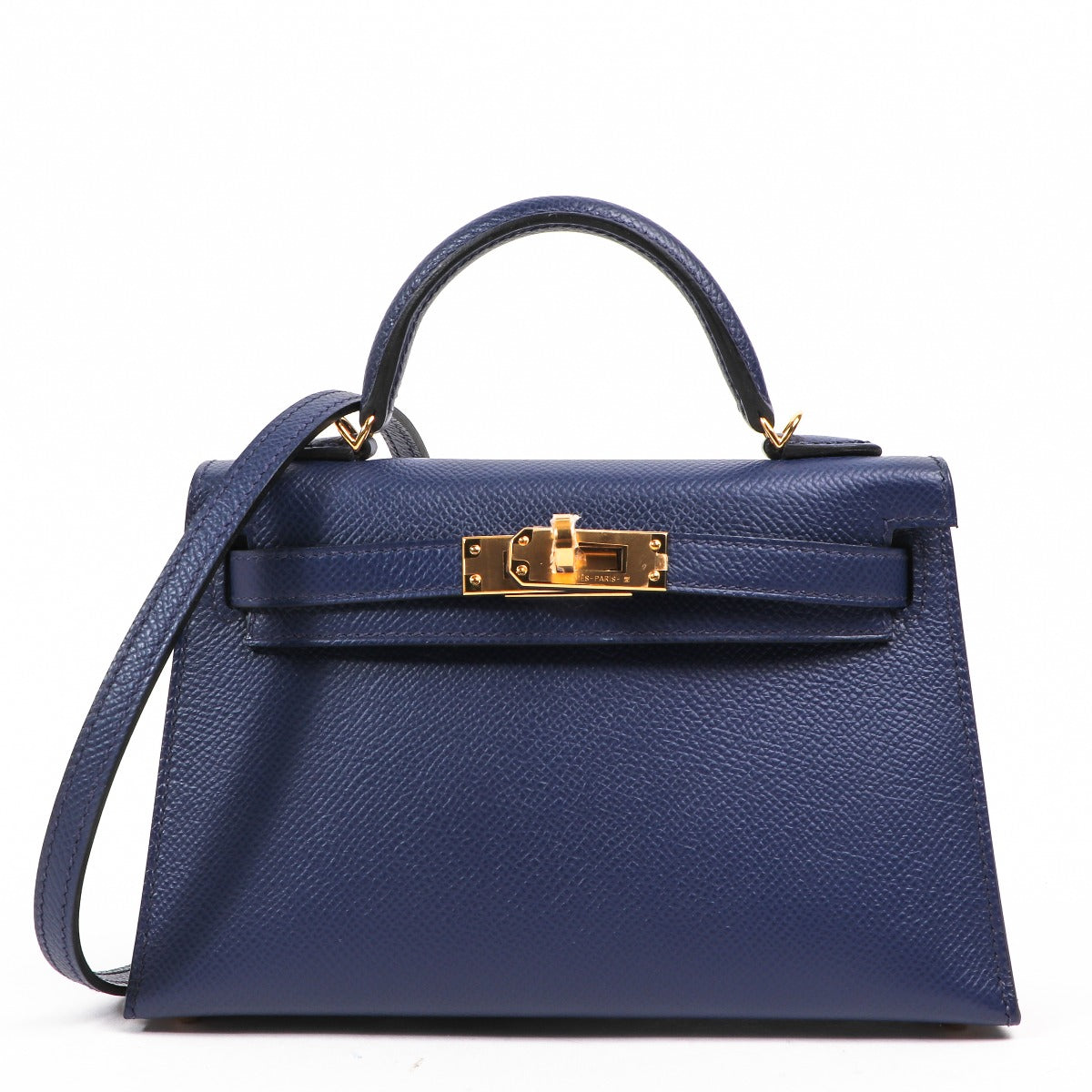 Hermes Mini Kelly 2 blue by Labellov