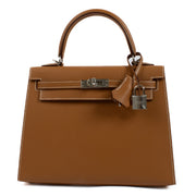 shop 100% authentic second hand Hermès Kelly 25 Epsom PHW on Labellov.com