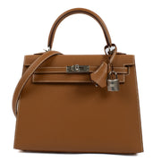 shop 100% authentic second hand Hermès Kelly 25 Epsom PHW on Labellov.com