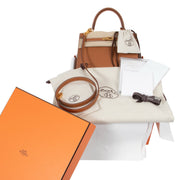 Hermès Kelly 25 Gold Epsom Gold Hardware