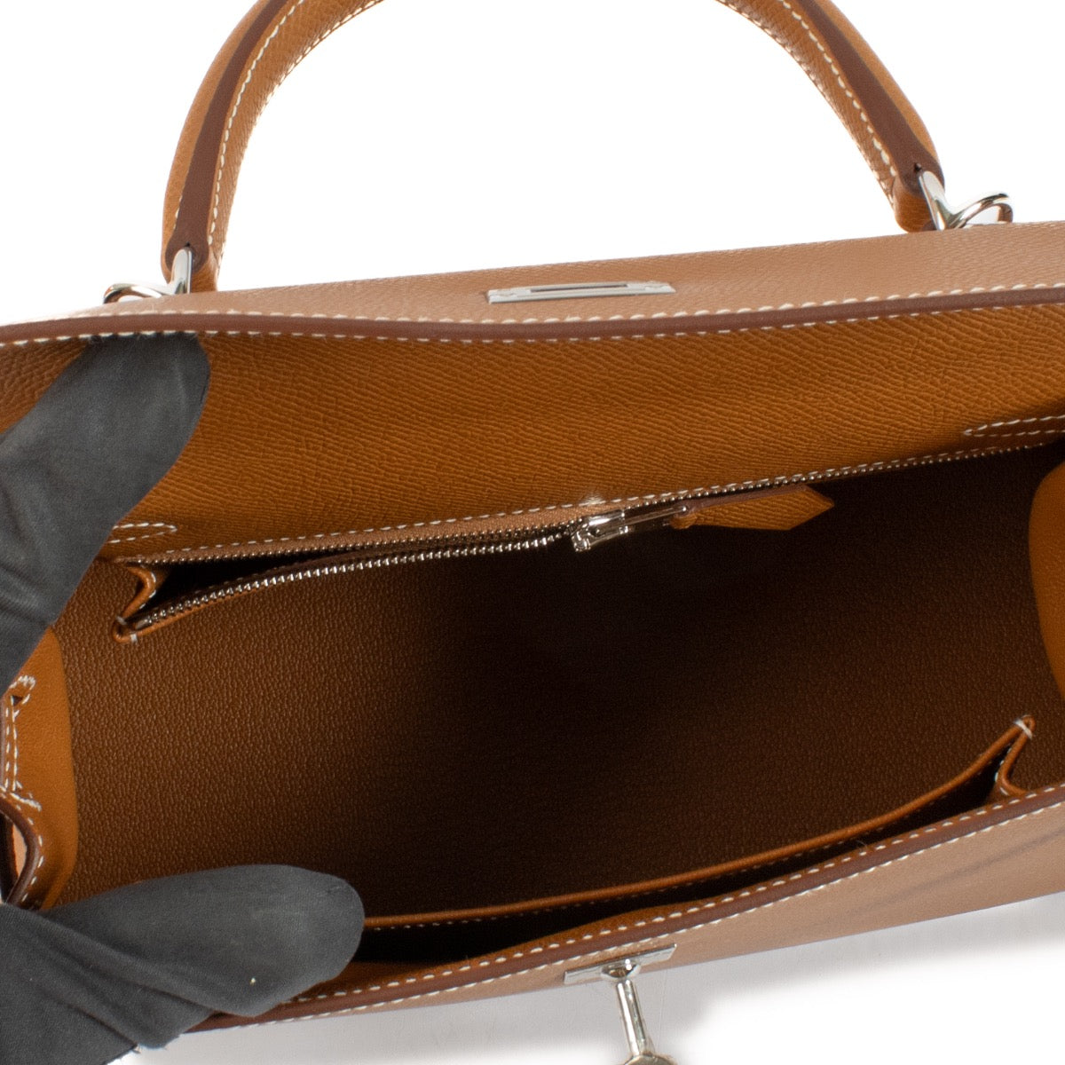 shop 100% authentic second hand Hermès Kelly 25 Epsom PHW on Labellov.com