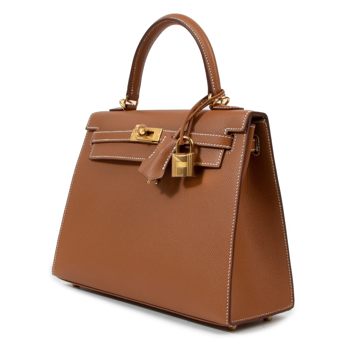 Hermès Kelly 25 Gold Epsom GHW