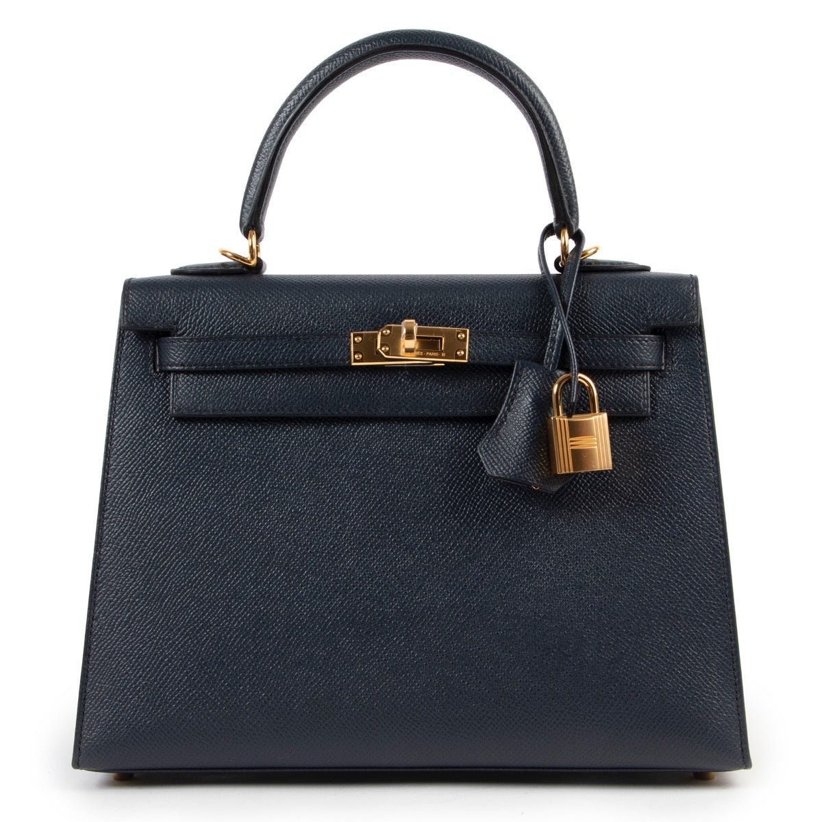 shop safe online Hermès Blue Indigo Kelly 25