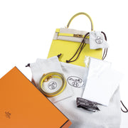 Are you looking for an authentic designer bag Hermès Kelly 25 Lime Epsom GHW