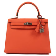 Shop 2024 new Hermès Kelly 25 Orange Field Epsom on www.labellov.com