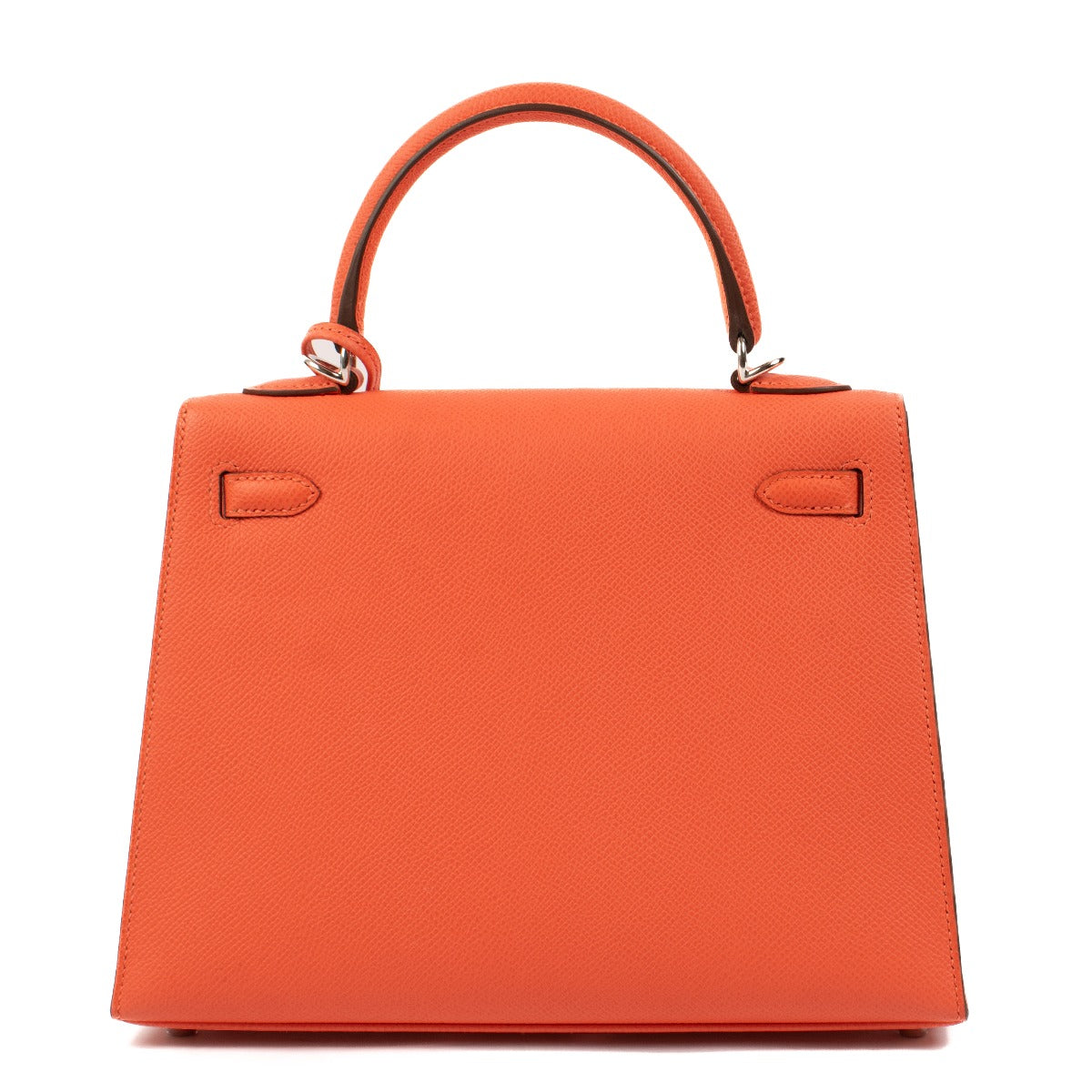 Hermès Kelly 25 Orange Field Epsom PHW