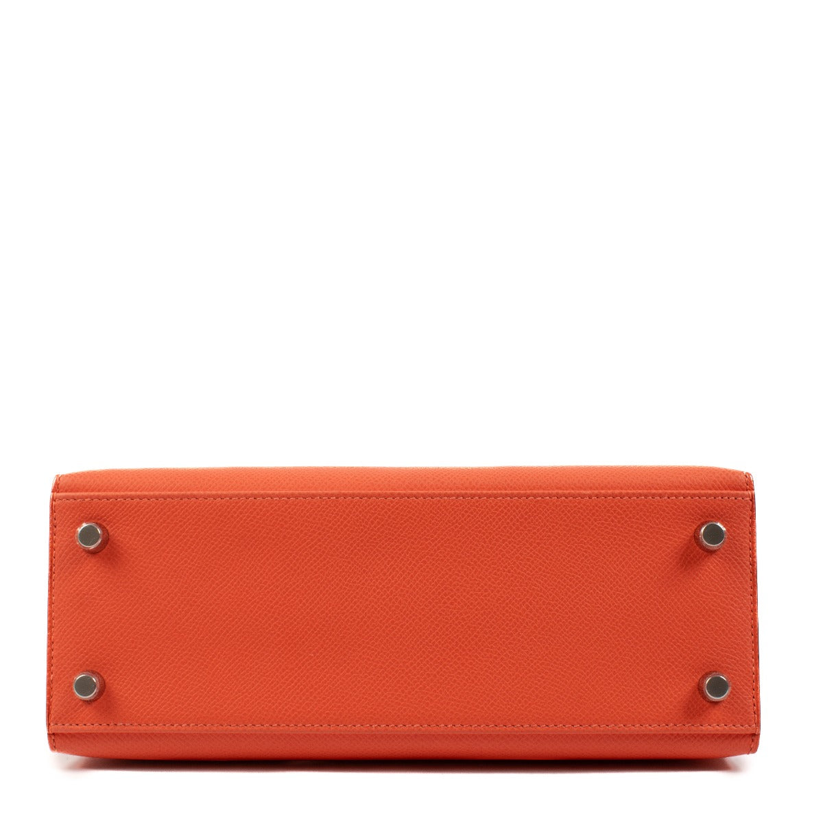 Hermès Kelly 25 Orange Field Epsom PHW