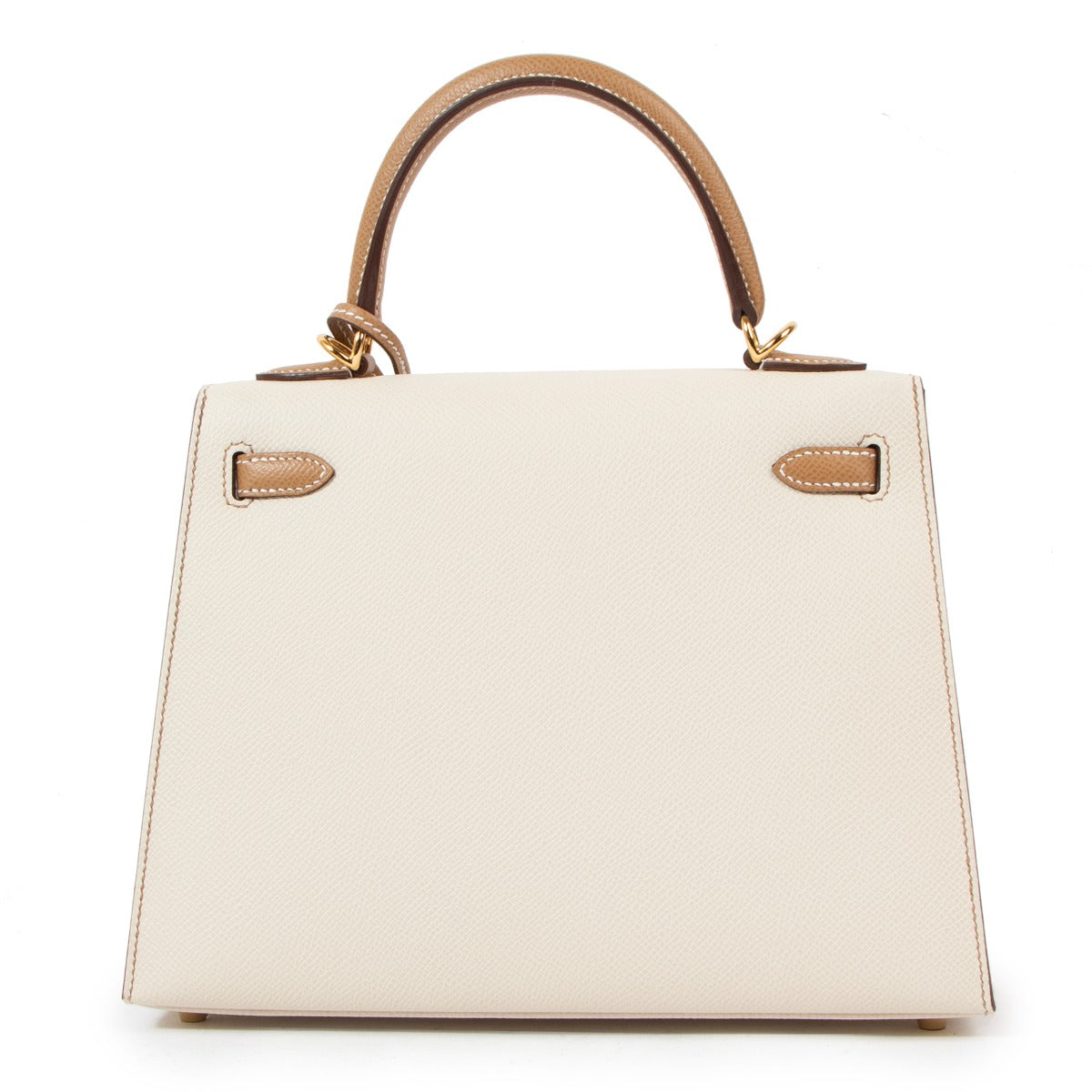 Hermes kelly 25 claire biscuit