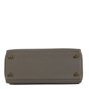 seconde main Hermes Kelly 25 Gris Etain chez Labellov