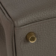 hermes kelly 25, hermes kelly second hand, hermes kelly belgium, hermes kelly germany, hermes kelly france, hermes kelly pre-owned, Hermès 2022 Kelly 25 Gris Etain Togo