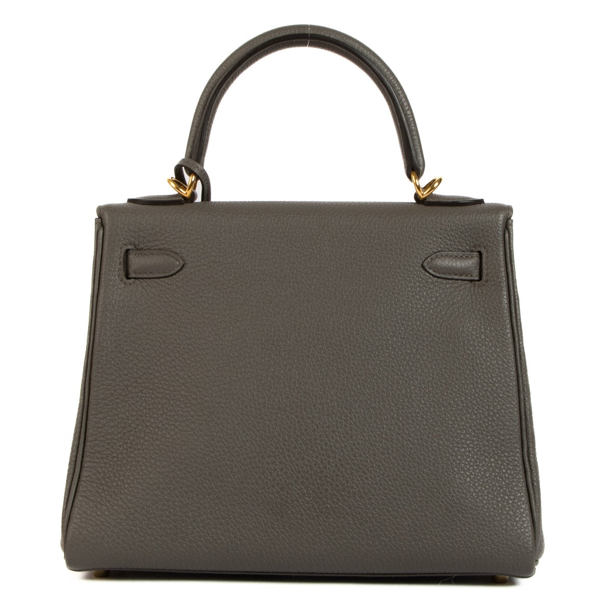 seconde main Hermes Kelly 25 Gris Etain chez Labellov