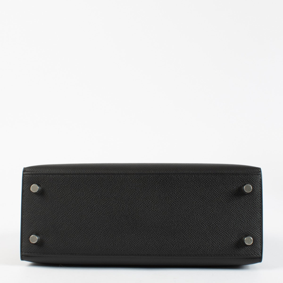 Hermès Kelly 25 Noir Epsom Bijouterie Electrum
