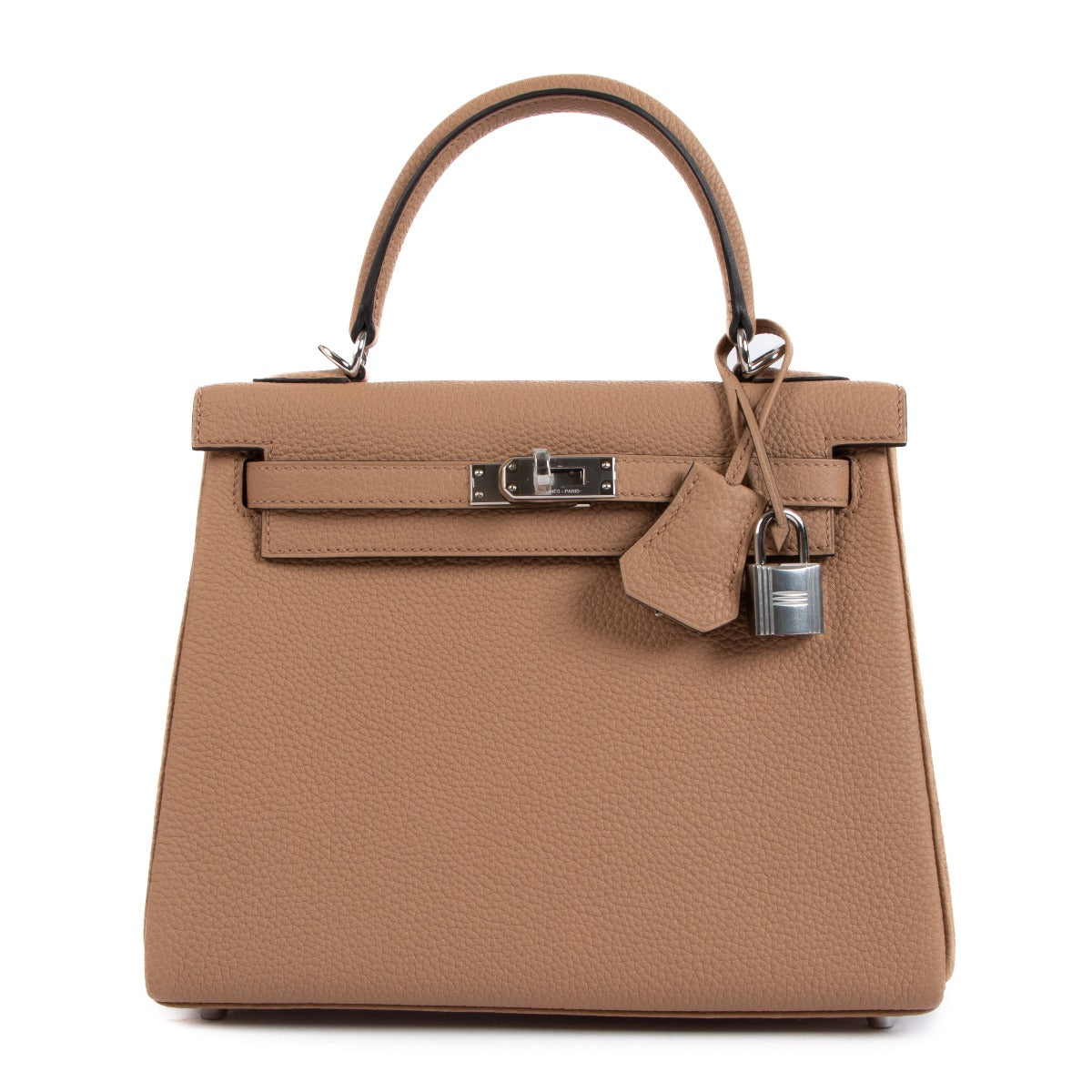 Hermès 2022 Kelly 25 Chai Togo Palladium Hardware