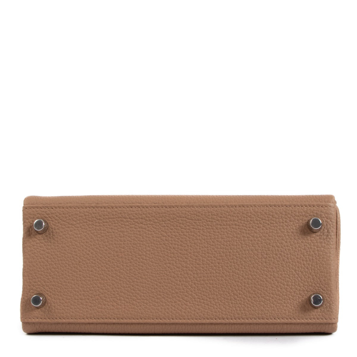 Authentic second hand brand new HERMES KELLY 25 CHAI on www.labellov.com