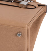 Authentic second hand brand new HERMES KELLY 25 CHAI on www.labellov.com