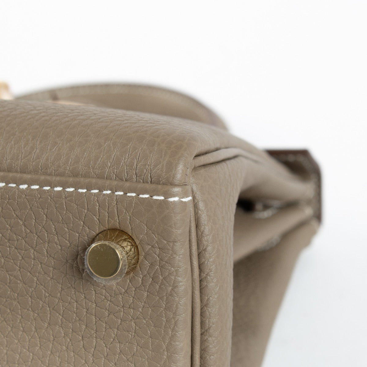 Hermès Kelly 25 Etoupe Togo GHW